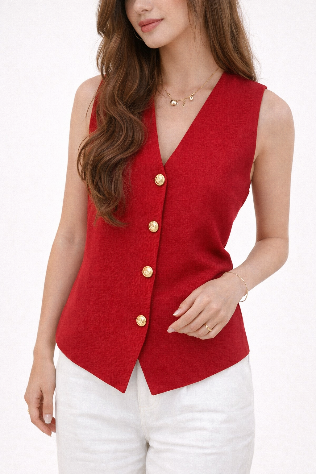 ISABEL | CHALECO EN V